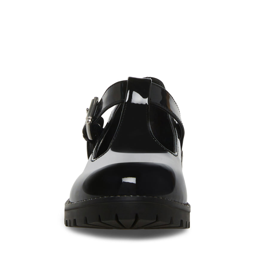 Jjolie Black Patent Zapatos para Niña