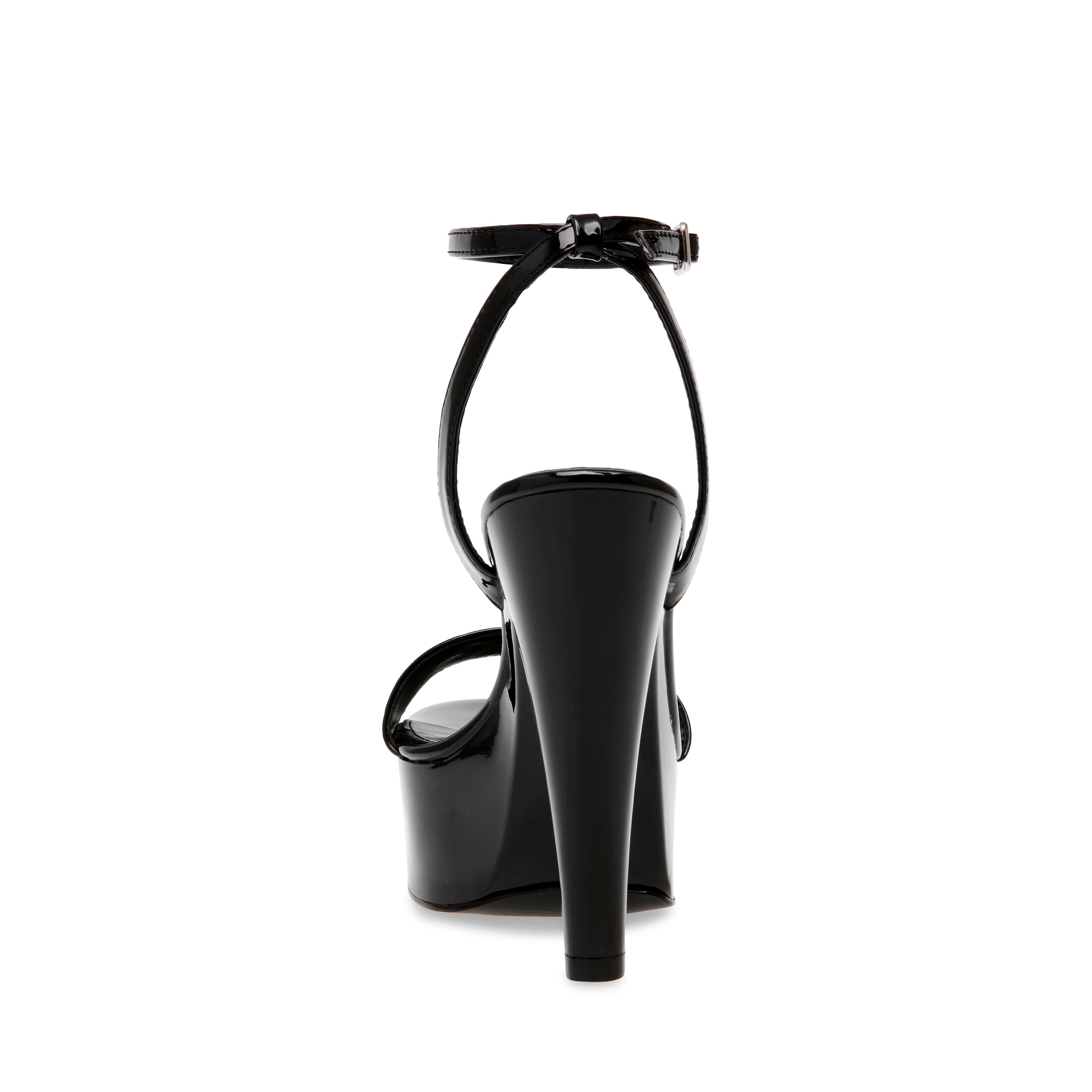 Julien Black Sandalias de Tacon Negras para Mujer