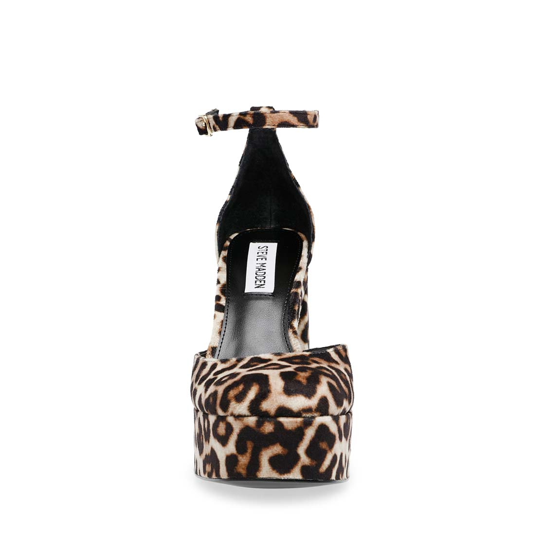 Londyn Leopard Velvet Tacones para Mujer