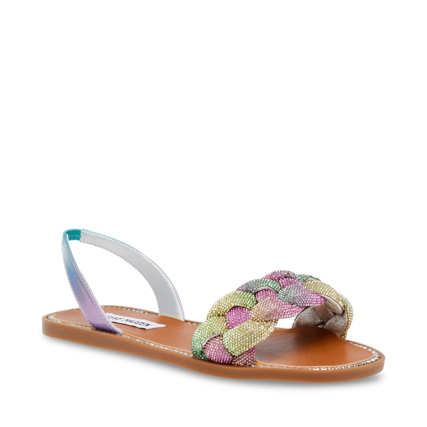 Noles Pastel Multi Sandalias Multicolor con Brillos