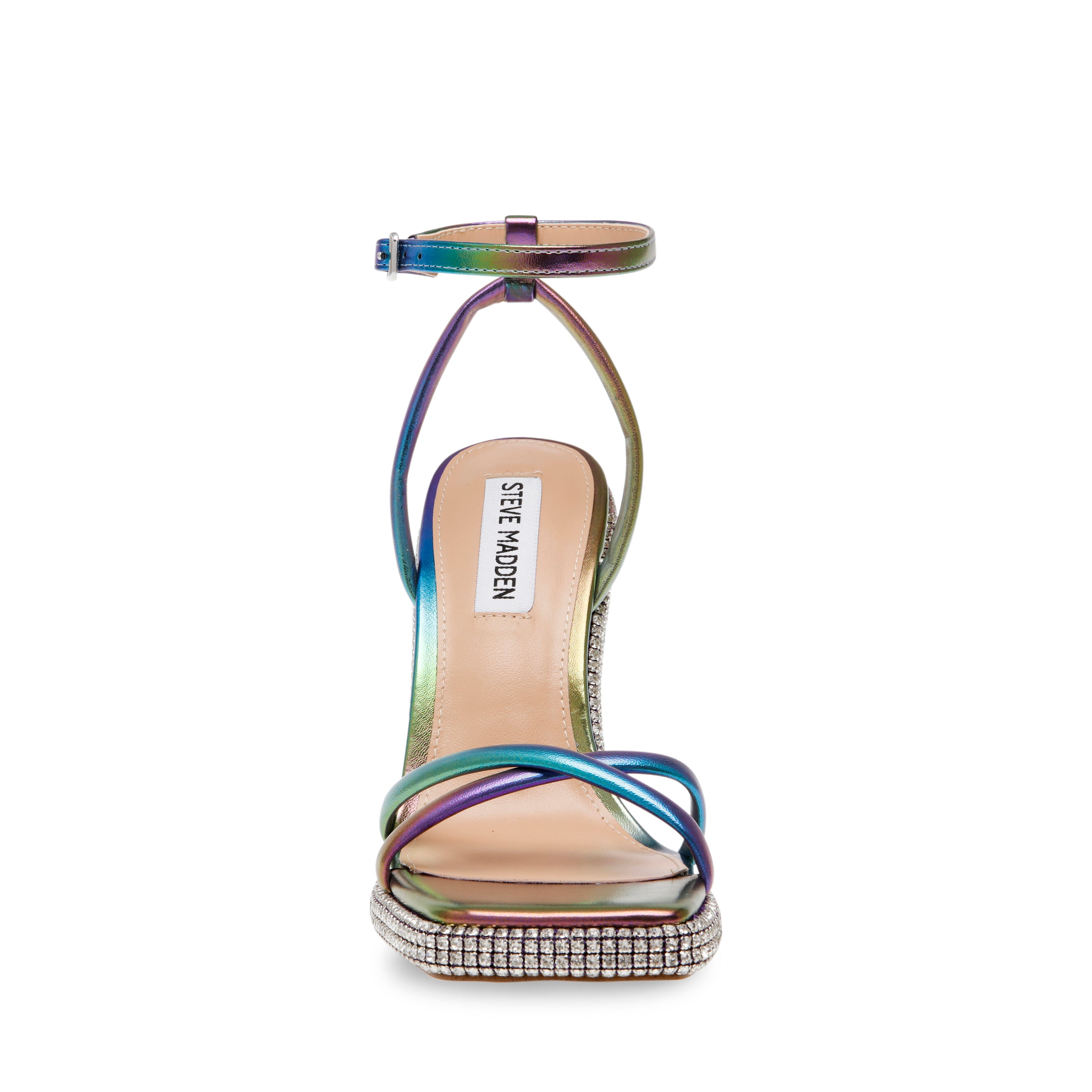 Uptempo Purple Iridescent Sandalias de Tacon para Mujer