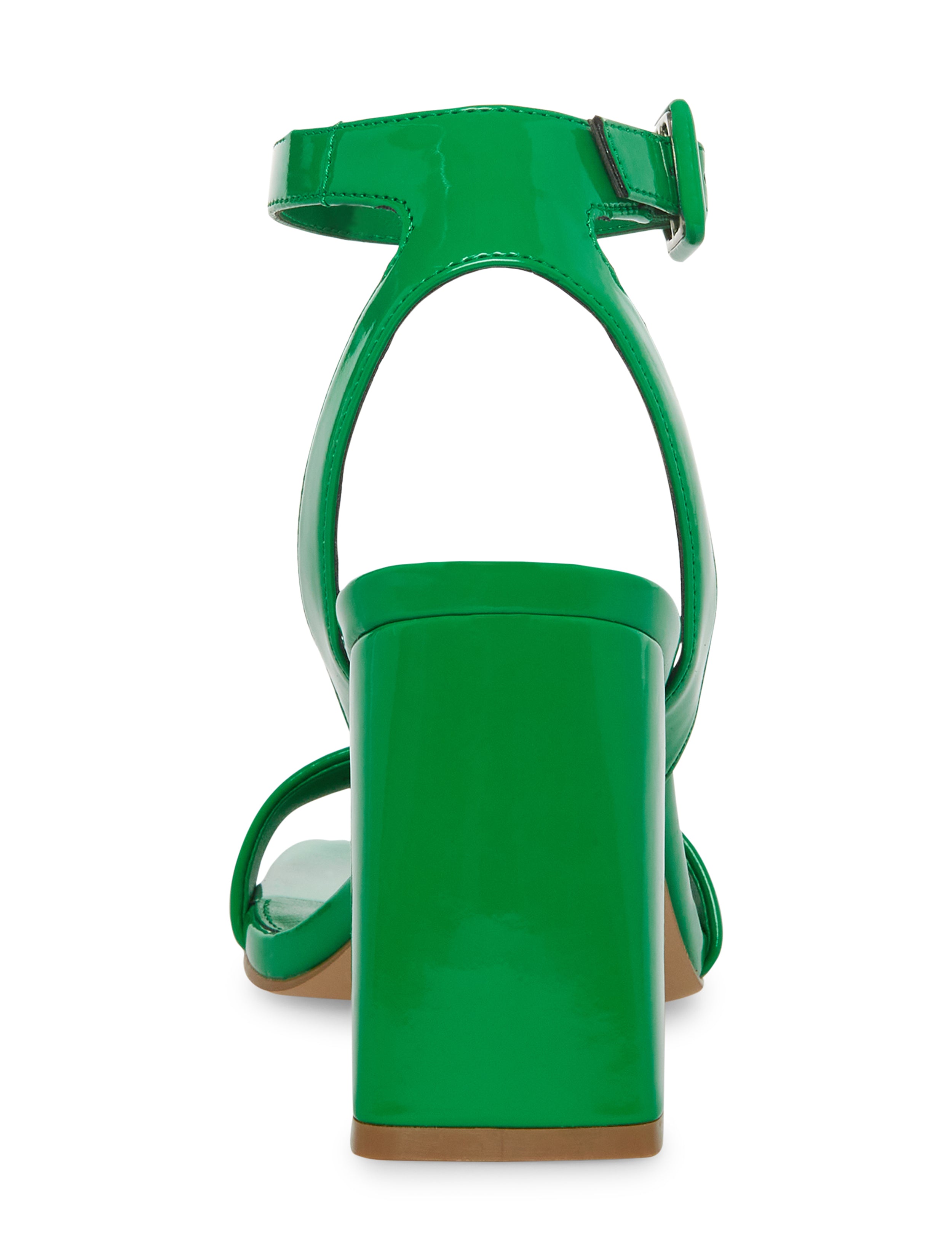 Winnii Green Patent Sandalias Verdes de Charol para Mujer