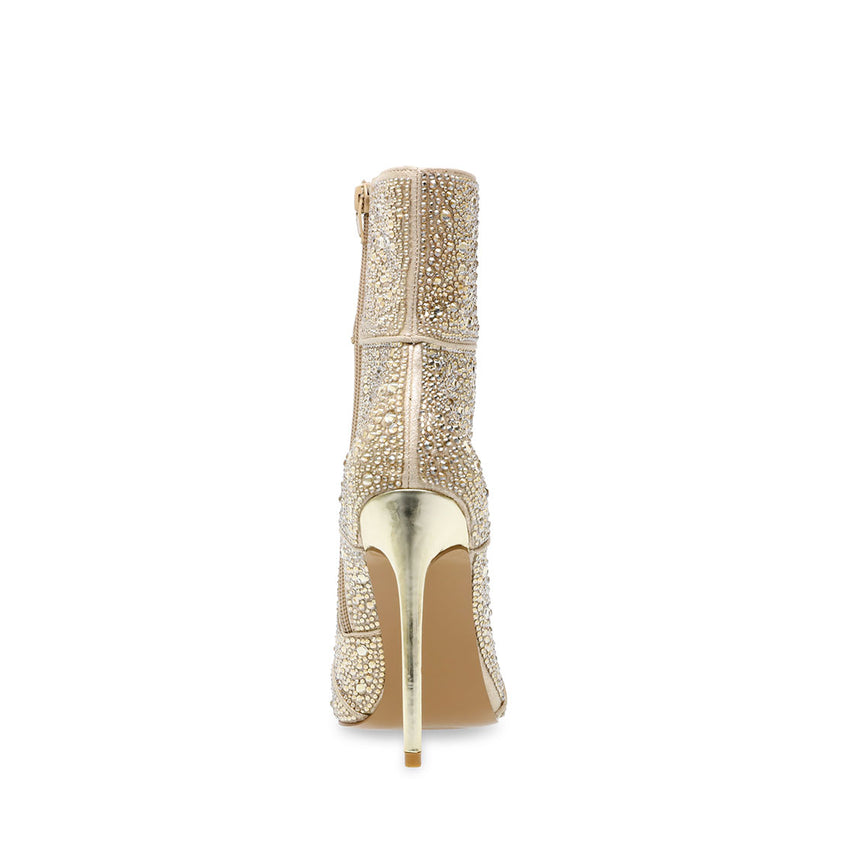 Winona Gold Botines Dorados Brillos para Mujer